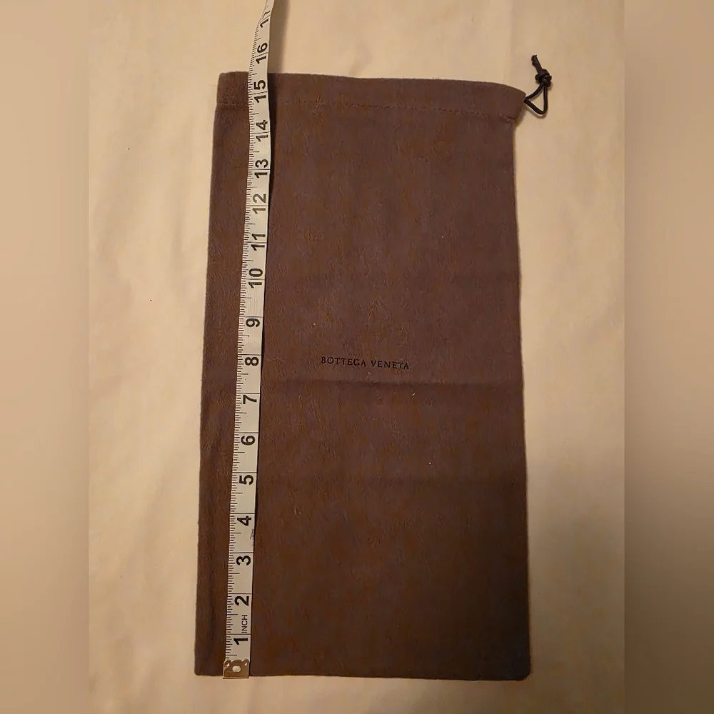 Bottega Veneta Brown Suede Dust Bag Drawstring Medium
